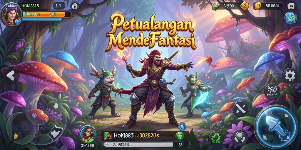 Gameplay petualangan seru di HOKI8815 dengan aksi mendebarkan.