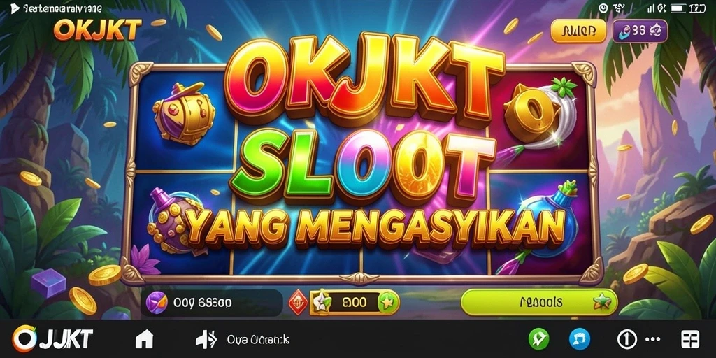 Gameplay seru dan mengasyikkan dari permainan Slot OKJKT.